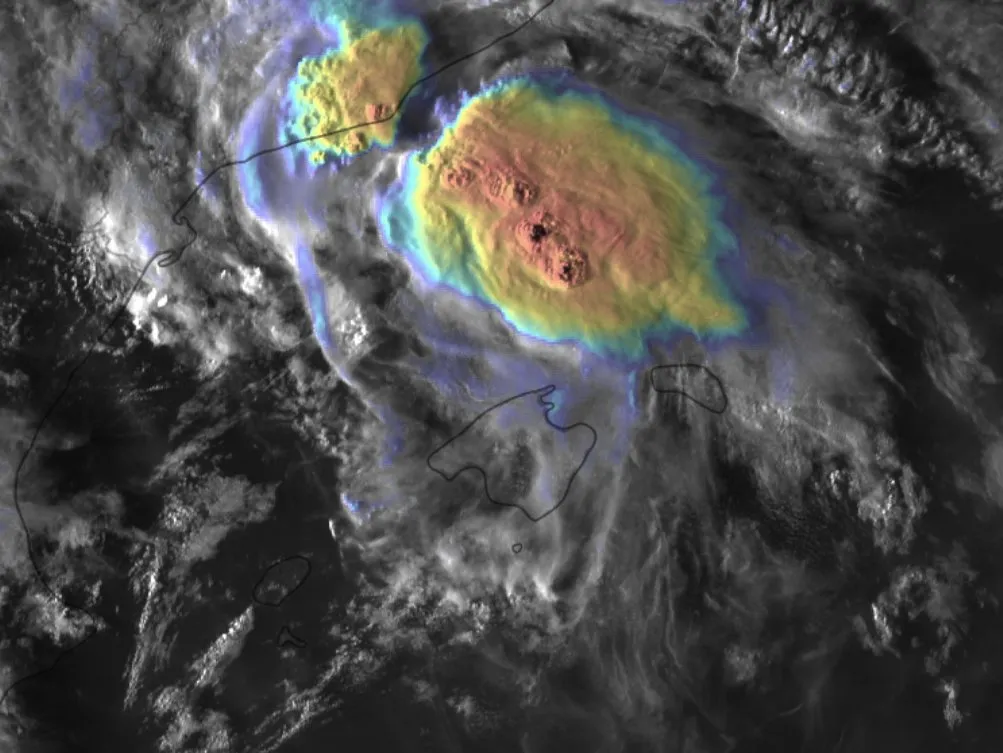 Imagen de satélite del 3 de octubre de 2026 sobre el Mediterráneo occidental. COMPLETAR: satélite, producto, hora y fuente.